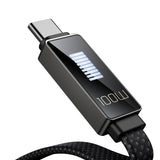 Mcdodo LED Display 100W Type-C to Type-C Data Cable 1.2m(Real-time monitoring Display)