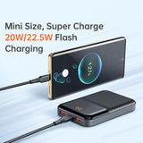 Mcdodo Moon Series ABS+PC Digital Display 10000mAh Mini Power Bank 22.5W(Black)