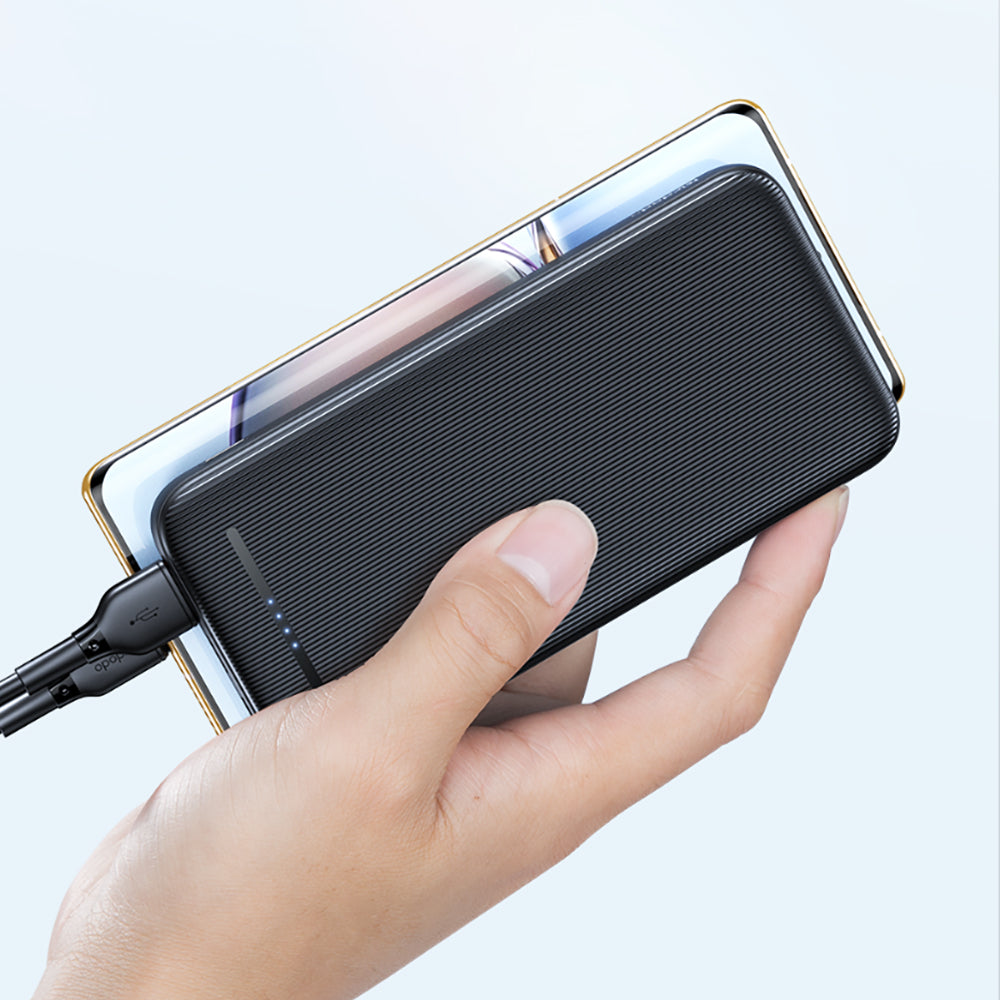 Mcdodo ABS Charging 10.5W 2A Fast Charging Power Bank(10000mAh,Black)