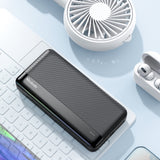 Mcdodo PC/ABS 10.5W 2A Fast Charging Power Bank(20000mAh,Black)