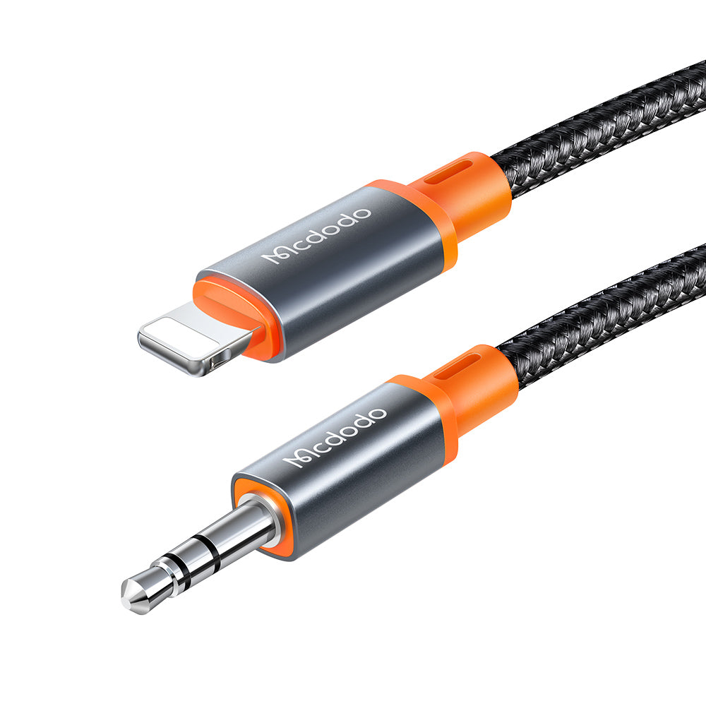 Mcdodo Lightning to 3.5mm AUX Jack Cable Castle Series 1.2m(Black)