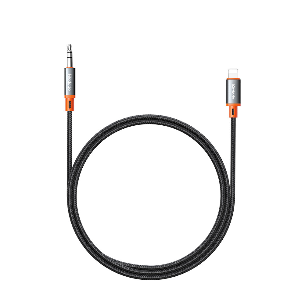 Mcdodo Lightning to 3.5mm AUX Jack Cable Castle Series 1.2m(Black)