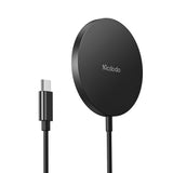 Mcdodo Magnetic Wireless Charger Made Up of Alloy/ TPE(Black)