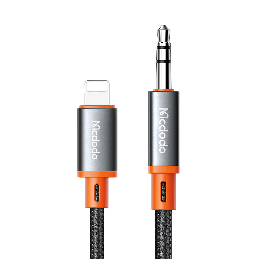 Mcdodo Lightning to 3.5mm AUX Jack Cable Castle Series 1.2m(Black)