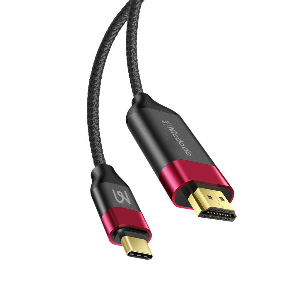 Mcdodo Type C to HDMI Cable 4K High Definition 2m (Black)