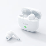 Mcdodo B03 Series TWS Earbuds Elevate Your Music with Premium Earbuds 20H Charging Case(White, Black)