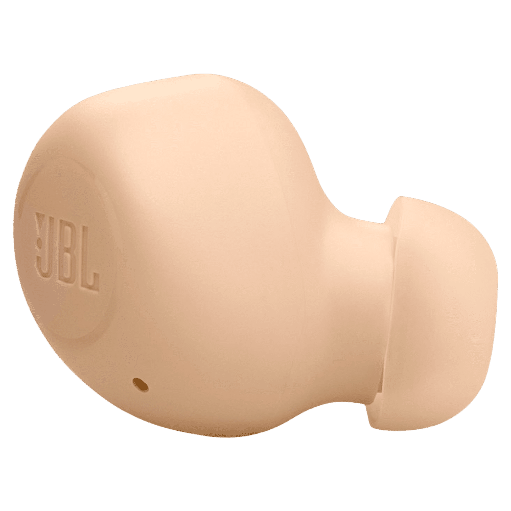 JBL Wave Buds Bluetooth Wireless Earbuds (TWS) with Mic(Black,Beige)