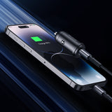 Mcdodo 30w Fast Car Charger + 36w USB-C to Apple iPhone Lightning Cable 1.2M(Black)