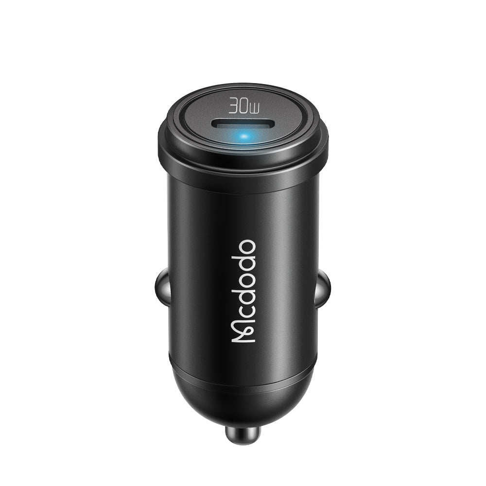 Mcdodo Obsidian Series 30w Fast Car Charger Type C (Black)