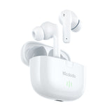 Mcdodo B03 Series TWS Earbuds Elevate Your Music with Premium Earbuds 20H Charging Case(White, Black)