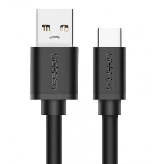 UGREEN US184 USB 3.0 A Male to Type C Male Cable Nickel Plating Black