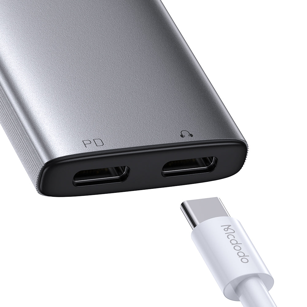 Mcdodo 2 in 1 USB-C to Dual USB-C Audio Adapter