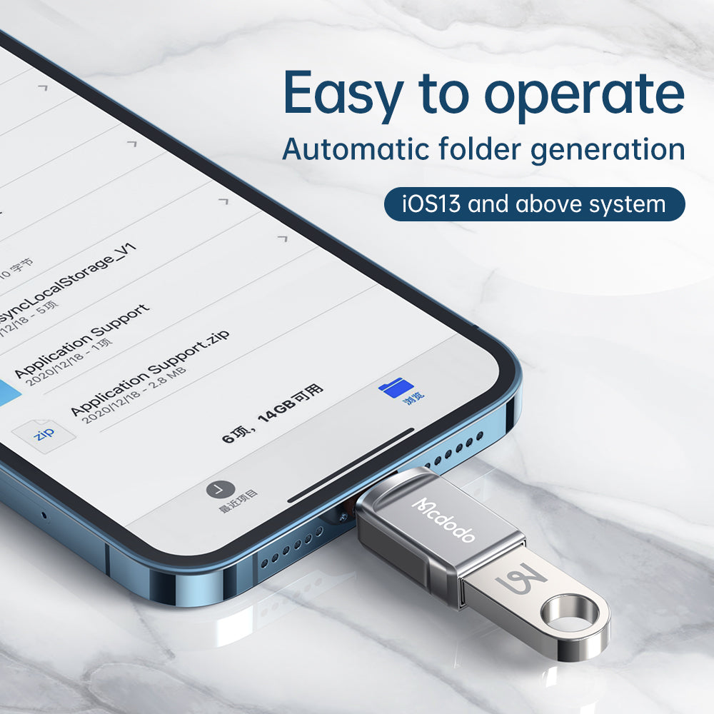 Mcdodo OTG USB-A 3.0 to Lightning Connector