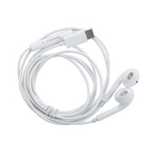 Mcdodo Element Series Type-C Wired Earphone Length 1.2 m(White)