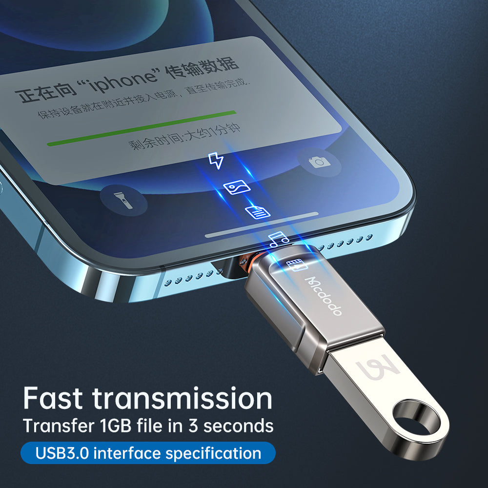 Mcdodo OTG USB-A 3.0 to Lightning Connector