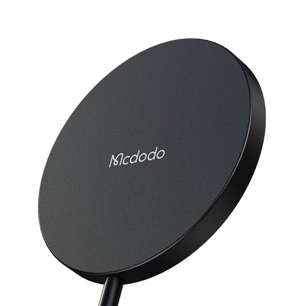 Mcdodo Magnetic Wireless Charger Made Up of Alloy/ TPE(Black)