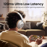 UGREEN Noise Cancelling Wireless Bluetooth Headphones, 90H Playtime, HiFi Stereo, Foldable with Mic