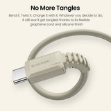 Sharge USB Type-C to Type-C Retro Cable E-marker(1.2M)