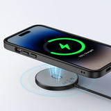 Mcdodo Magnetic Wireless Charger Made Up of Alloy/ TPE(Black)