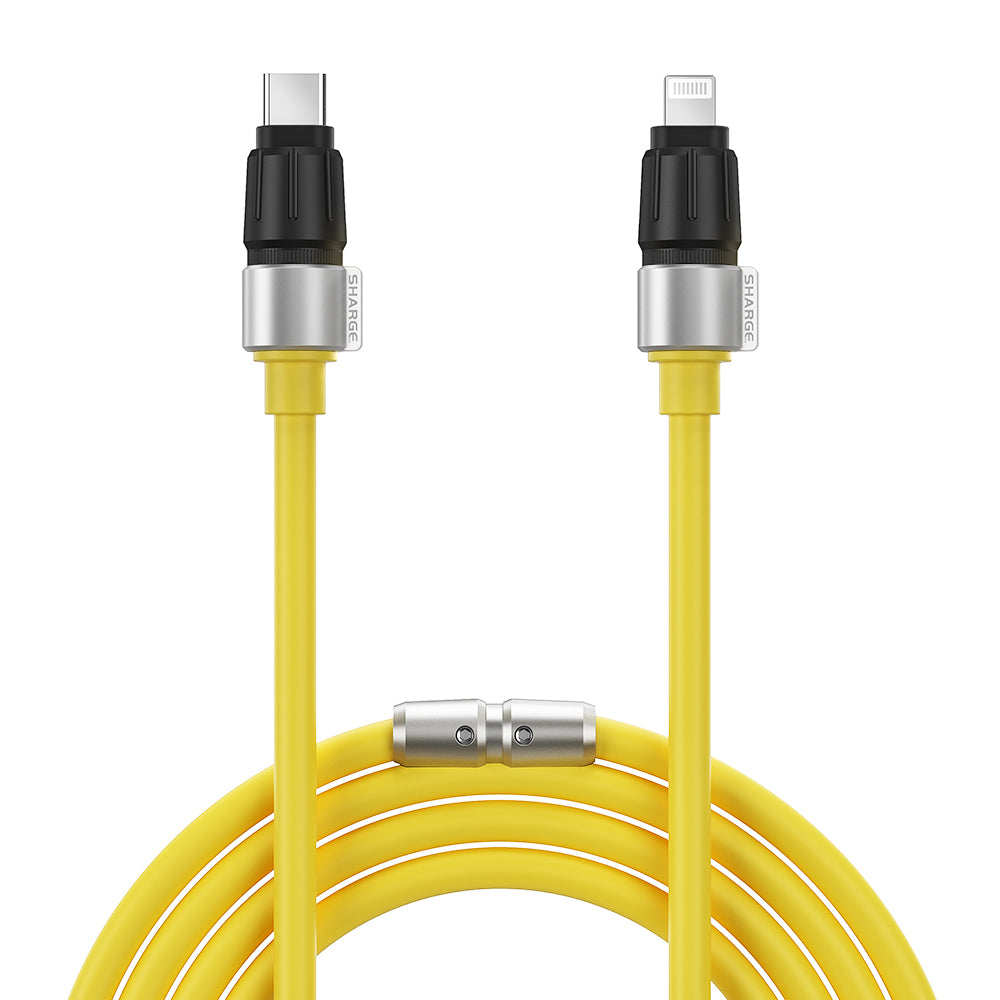 Sharge USB-C to Lightning Phantom MFI Certified Cable (1.2M)