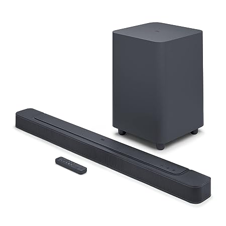 JBL Bar 500 Pro Dolby Atmos® Soundbar with Wireless Subwoofer AirPlay, Alexa Multi-Room Music (MRM) Speakers (Dolby Atmos, Black)