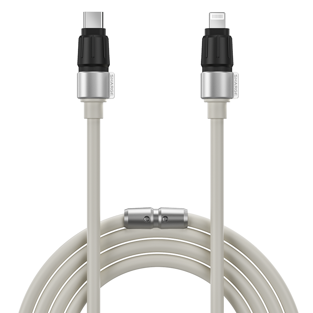 Sharge USB-C to Lightning Phantom MFI Certified Cable (1.2M)