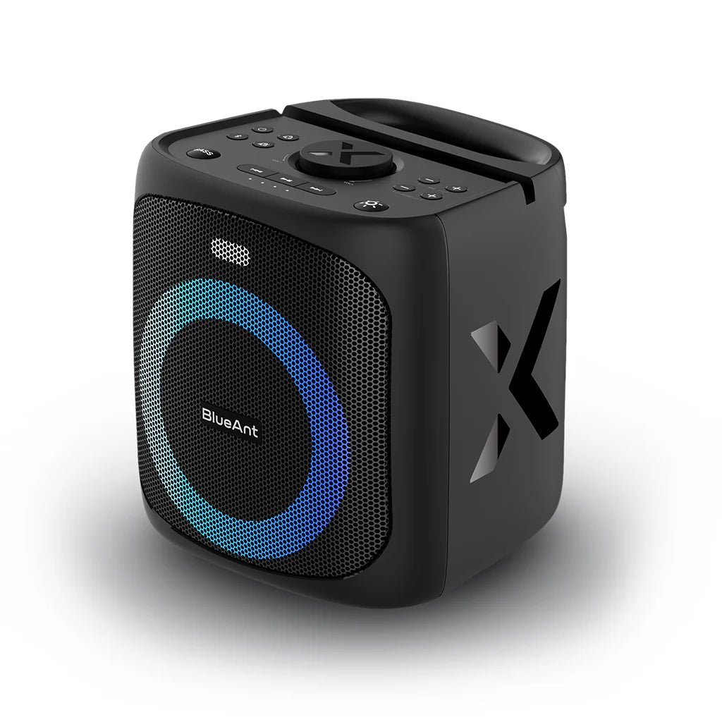 BlueAnt X4 50W Ultimate Portable Bluetooth 5.0 Bass Party Speaker Black