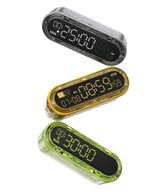 Sharge Capsule Gravity Fast Charging Power Bank With Digital Clock(5000mAh,Yellow, Green, Black)